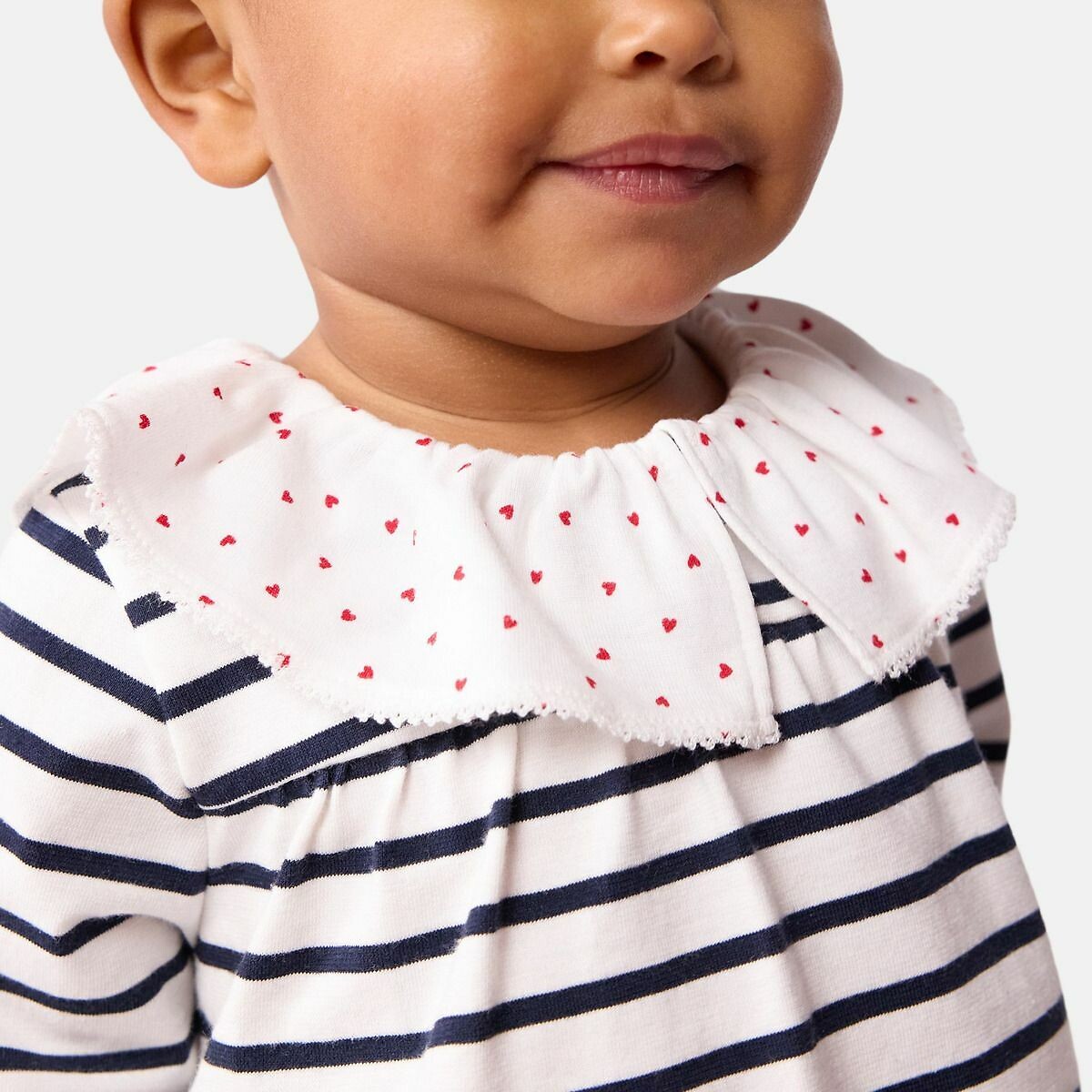 Striped Long Sleeve Blouse striped, PETIT BATEAU