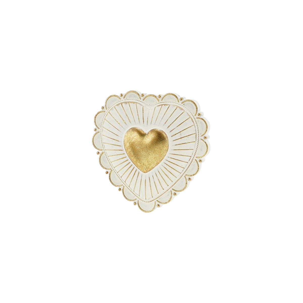 Déco murale ex-voto 8x8cm couleur unique, EMDE