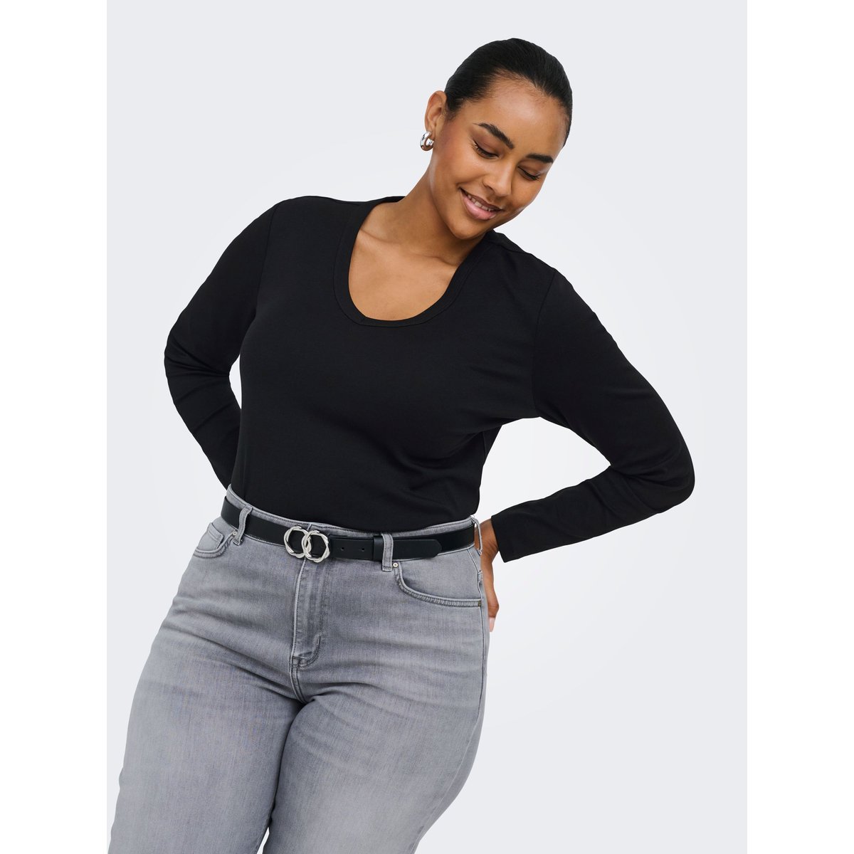 Blouse noire - black, ONLY CARMAKOMA