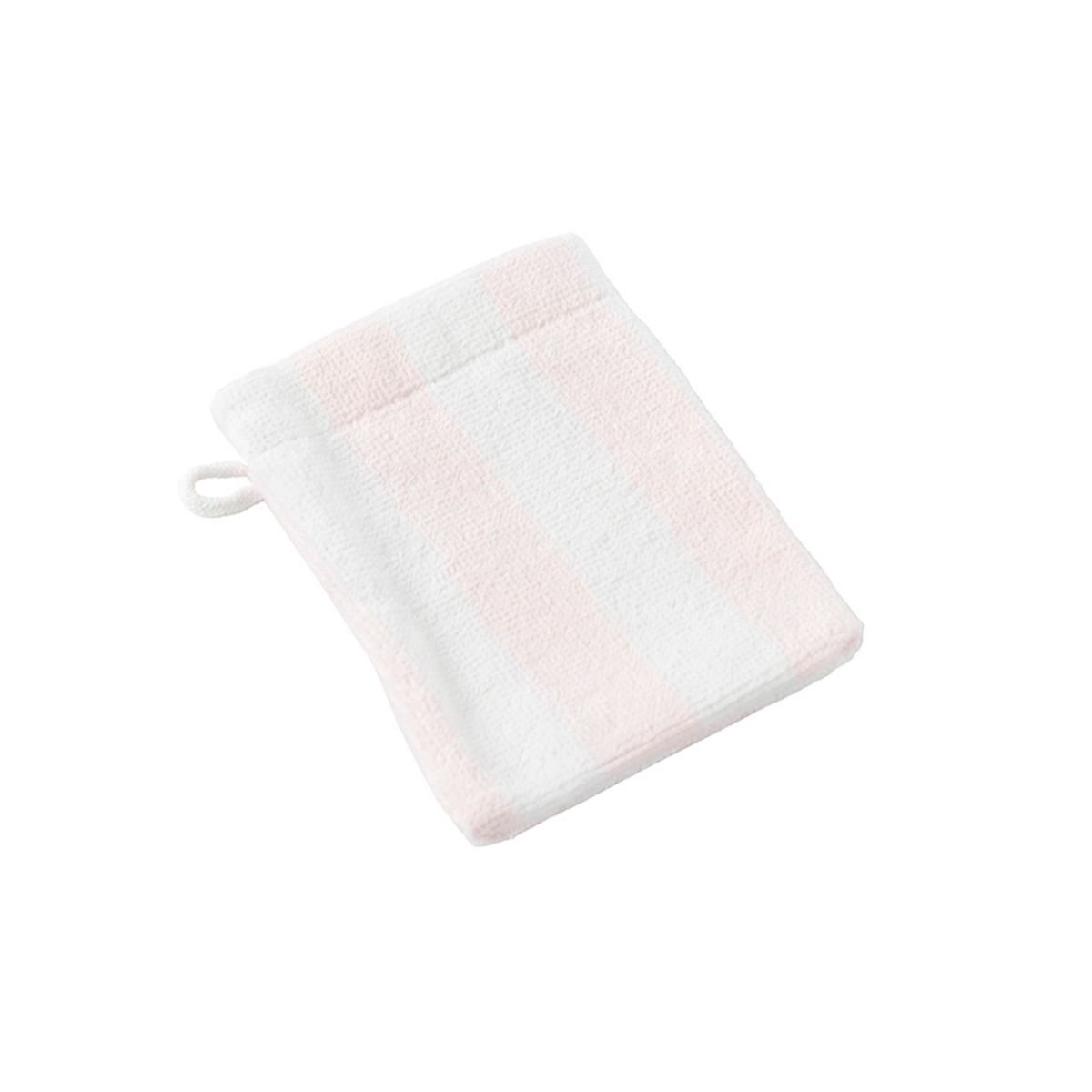 Gant de toilette enfant en jacquard de coton, 360 gr/m², JULES ET JULIE rose, ESSIX