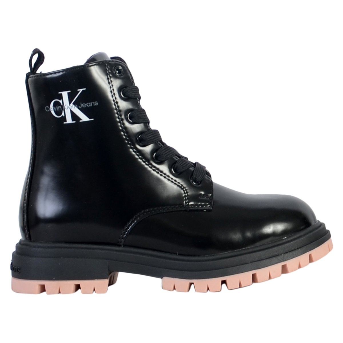 Bottine à Lacets Jeans Lace-up Bootie noir, CALVIN KLEIN JEANS