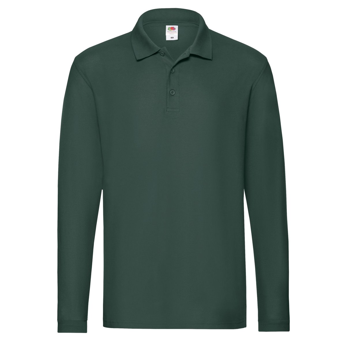Polo PREMIUM vert sapin, FRUIT OF THE LOOM