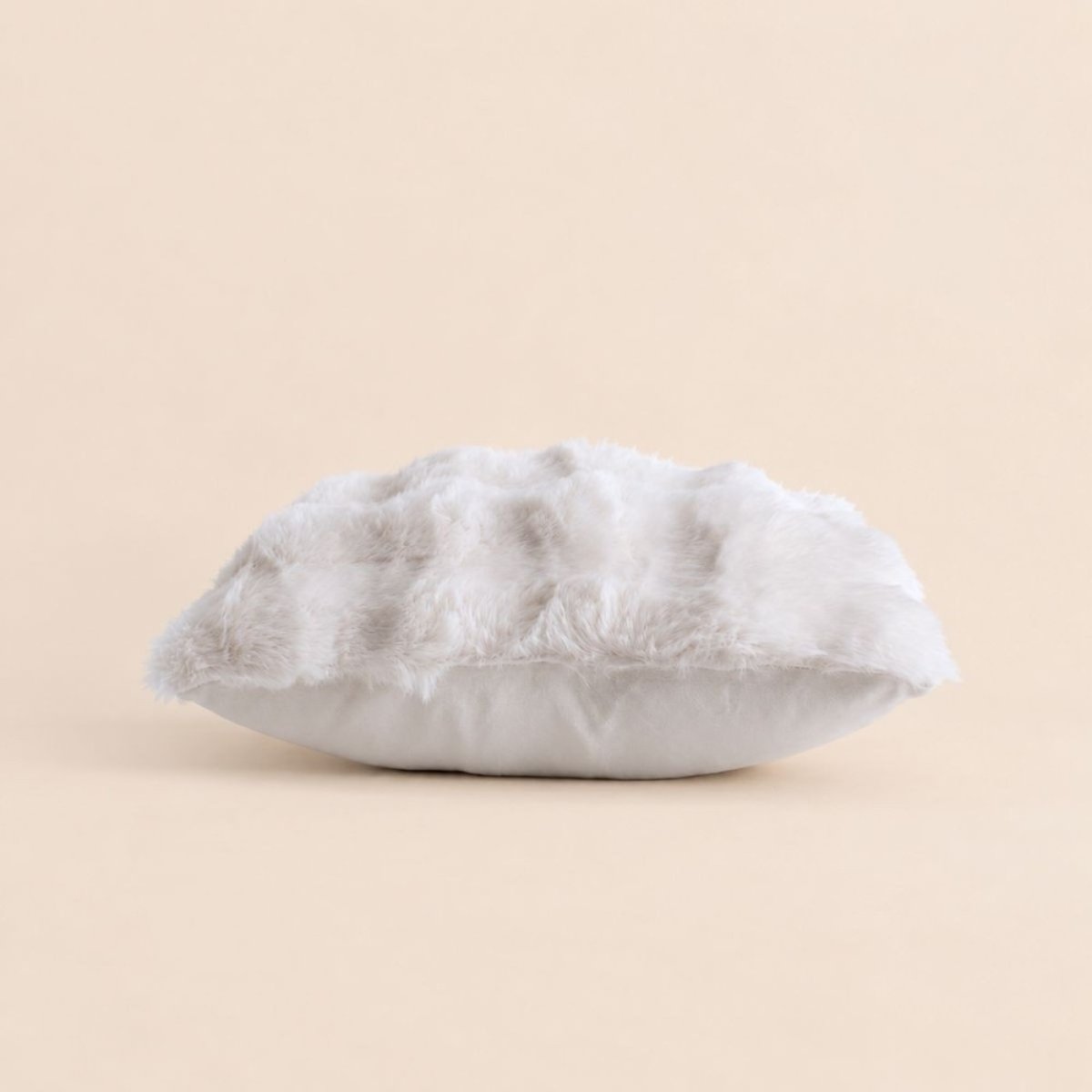 Coussin duvet 3D 45x45cm blanc, ORNAMI