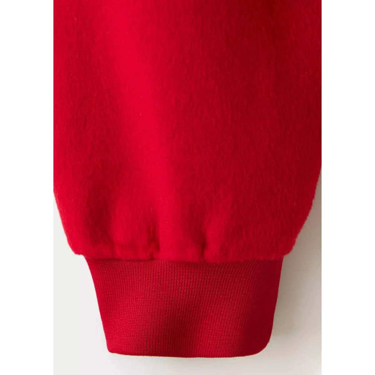 Veste bomber en laine mélangée rouge, MANGO