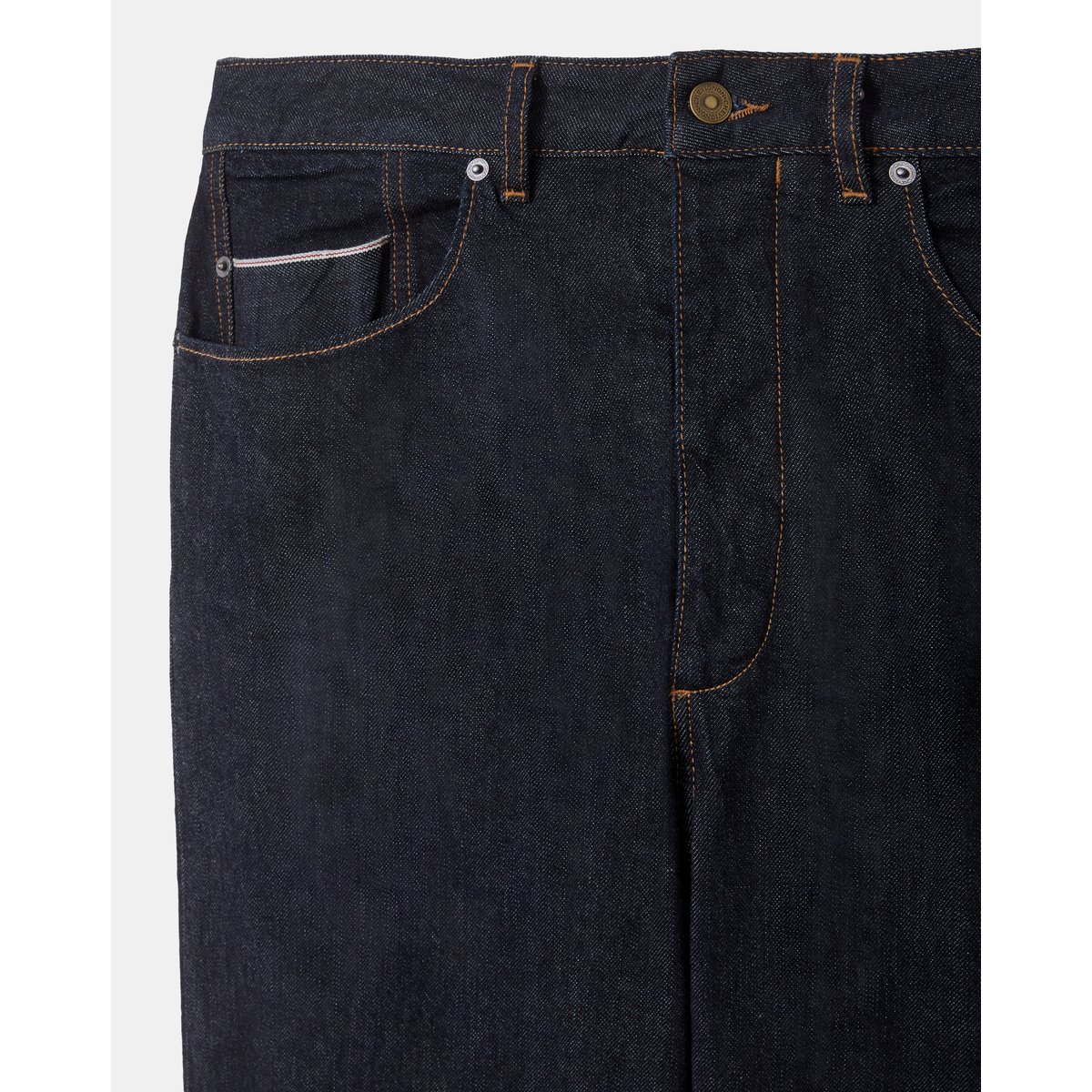 Jeans large en coton DORIAN bleu marine, CHEVIGNON