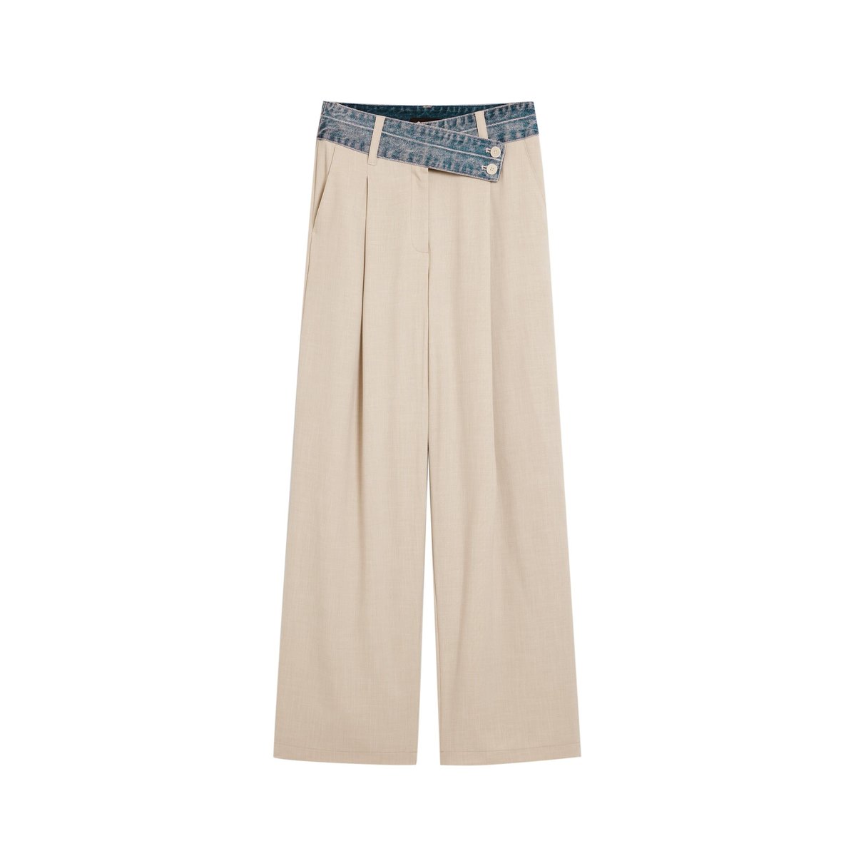 Pantalon long hybride marron, DESIGUAL