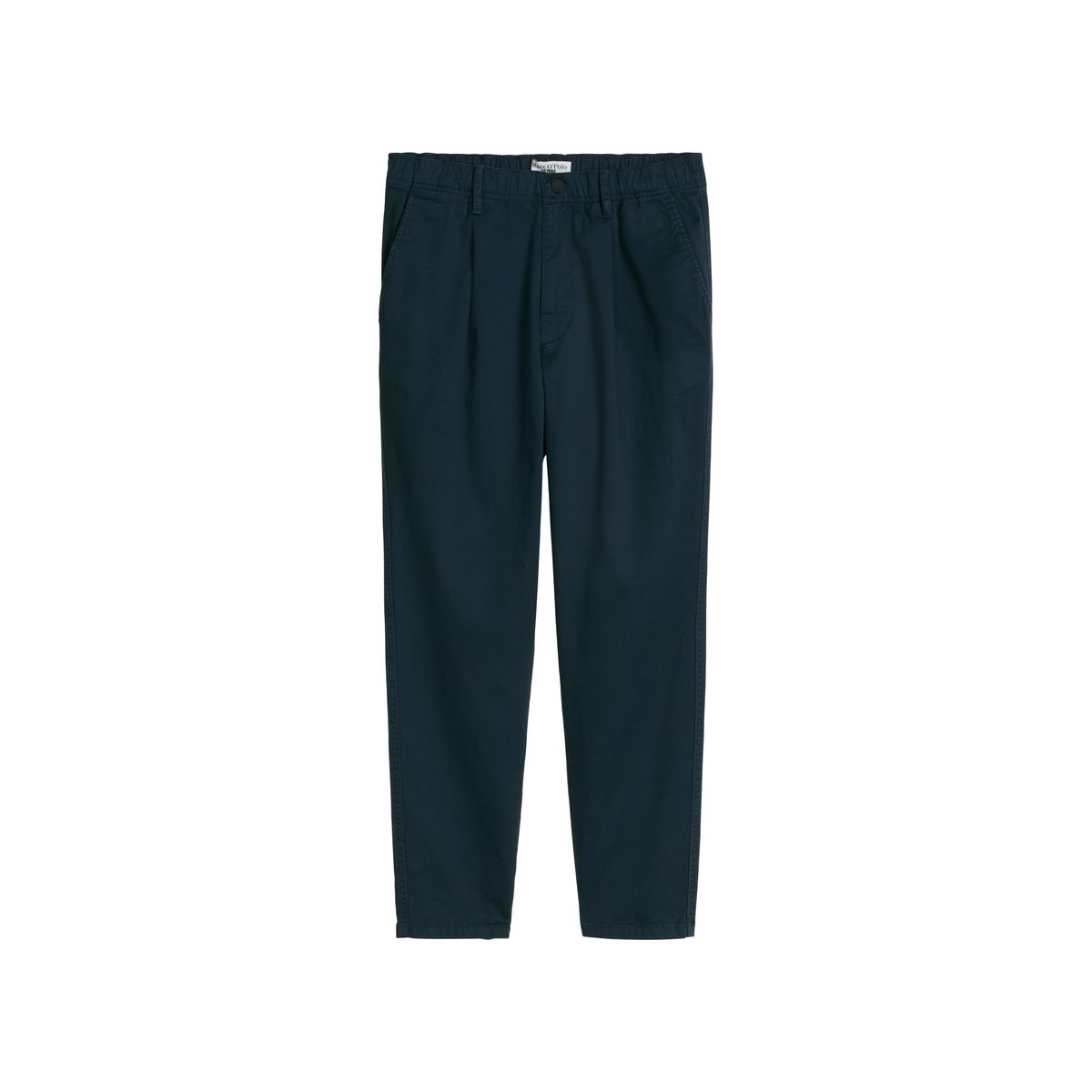 Chino modèle Anders regular en coton bio mélangé bleu foncé, MARC O’POLO DENIM