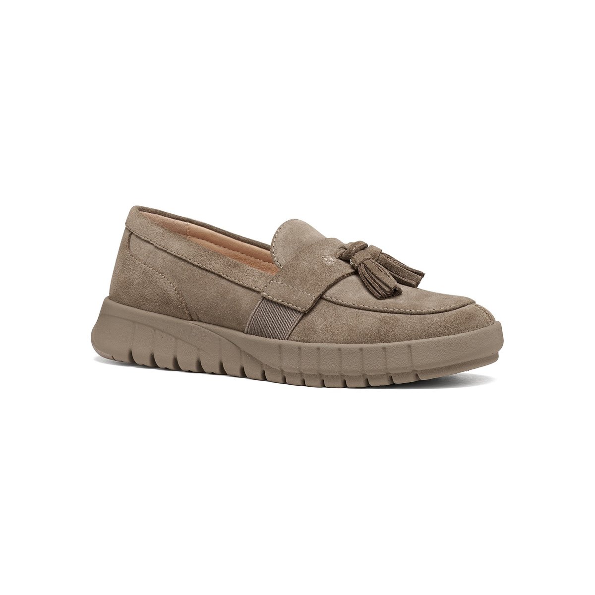 Mocassins  D FLEXTRIDE taupe, GEOX