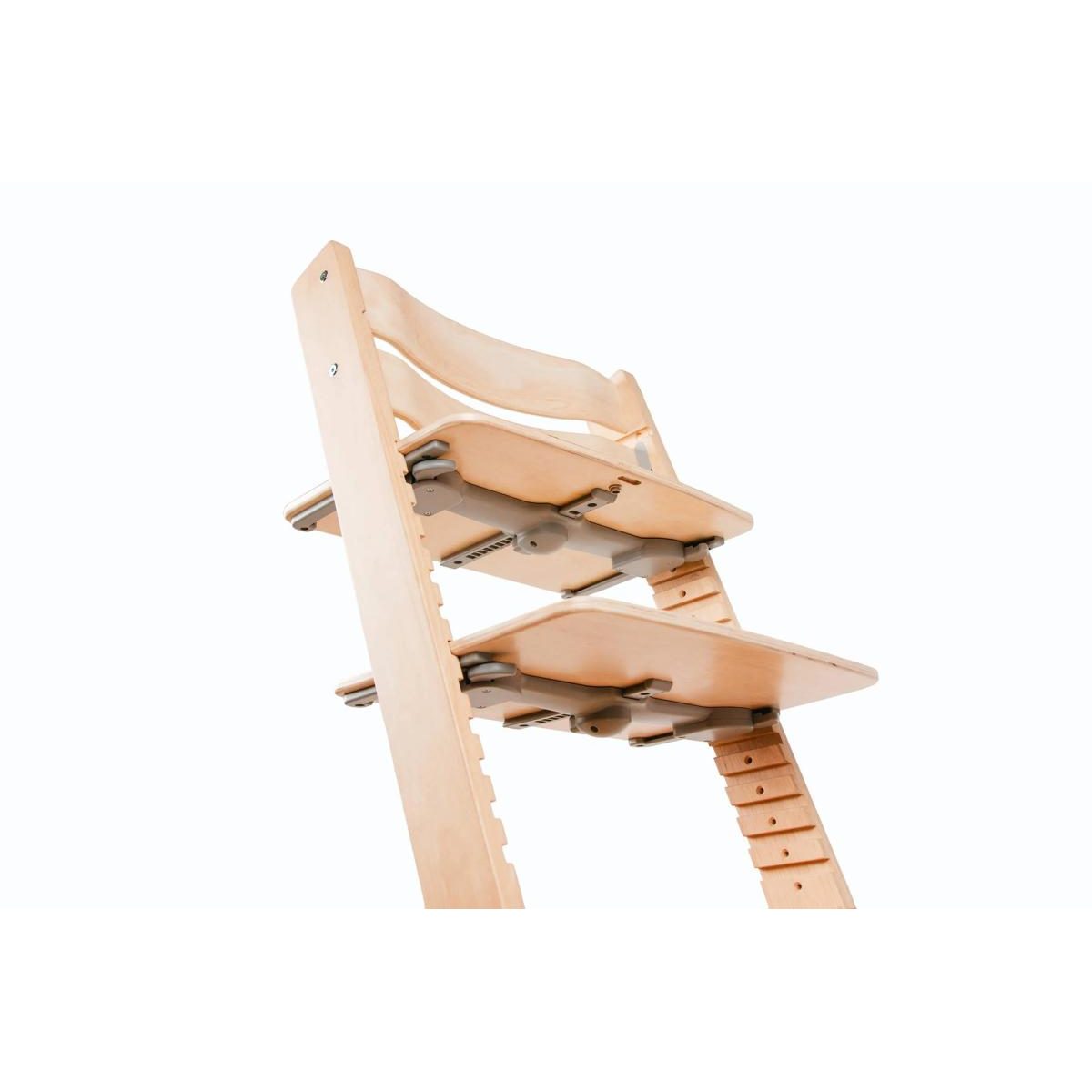 Tablette pour chaise haute NALA - fixation clic, hêtre - Noir multicolore, GEUTHER