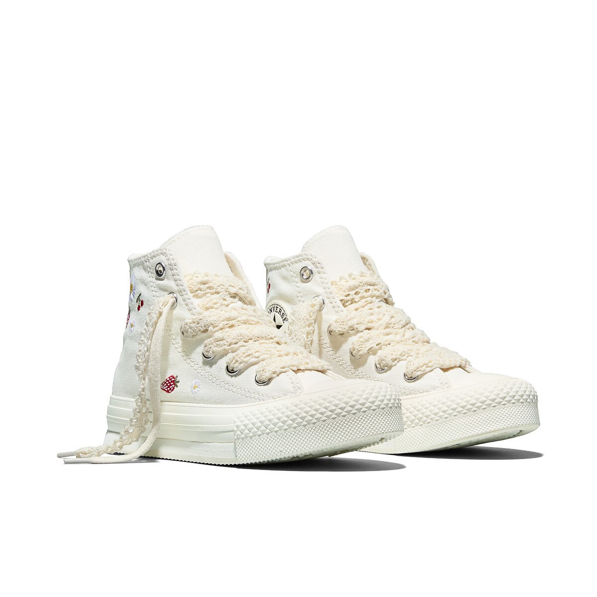 Baskets CHUCK TAYLOR ALL STAR EVA LIFT HI SUMMER MARKET blanc, CONVERSE