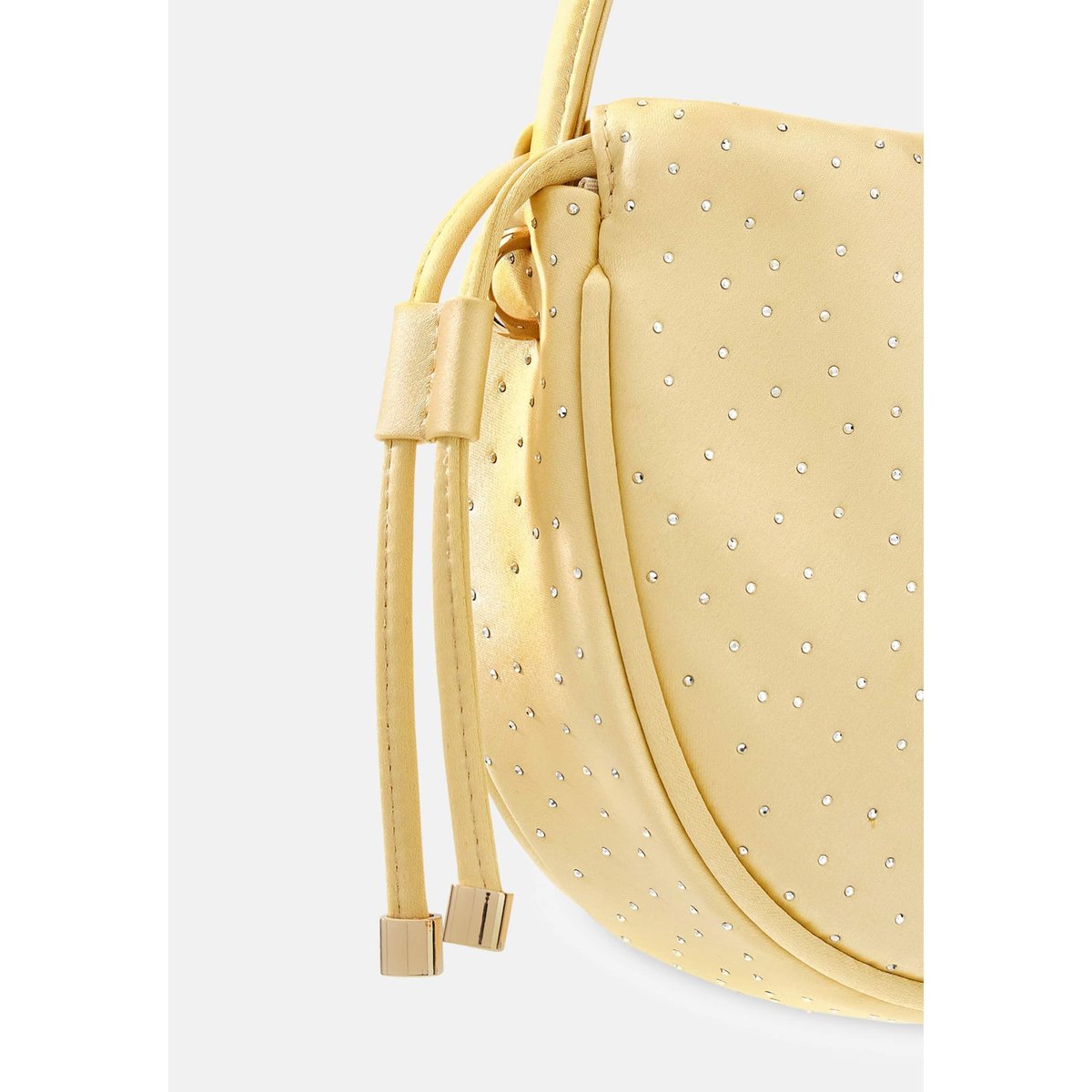 Mini Sac À Main Elsie Orné De Strass or, GUESS