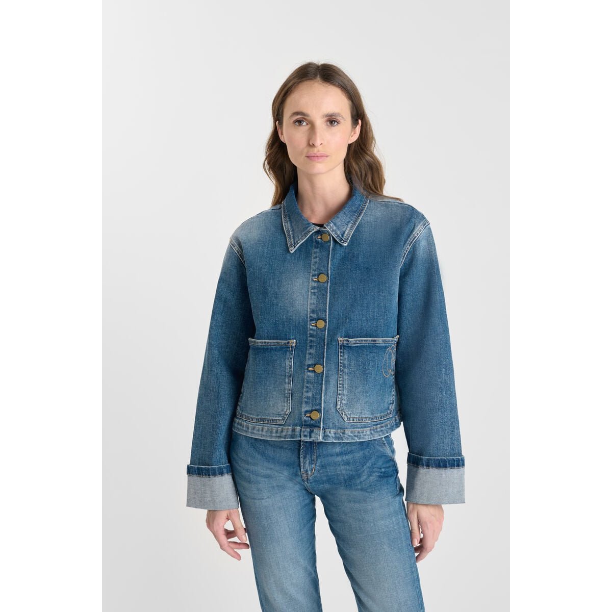 Veste ALESKA blue, LE TEMPS DES CERISES