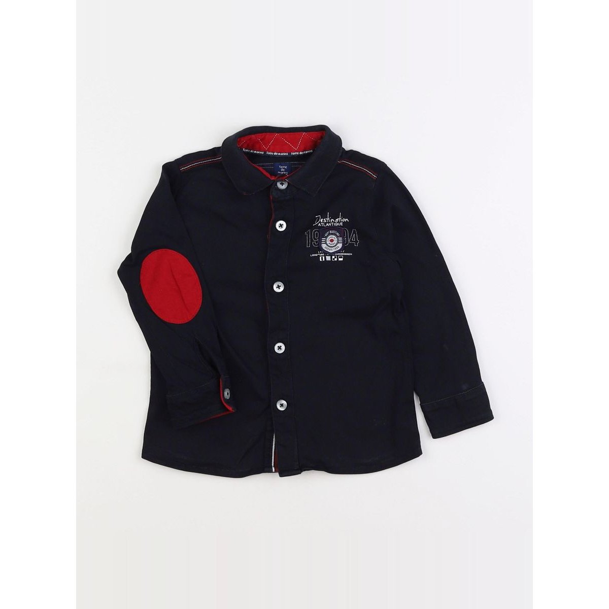 Chemise - Etat satisfaisant bleu, TERRE DE MARIN