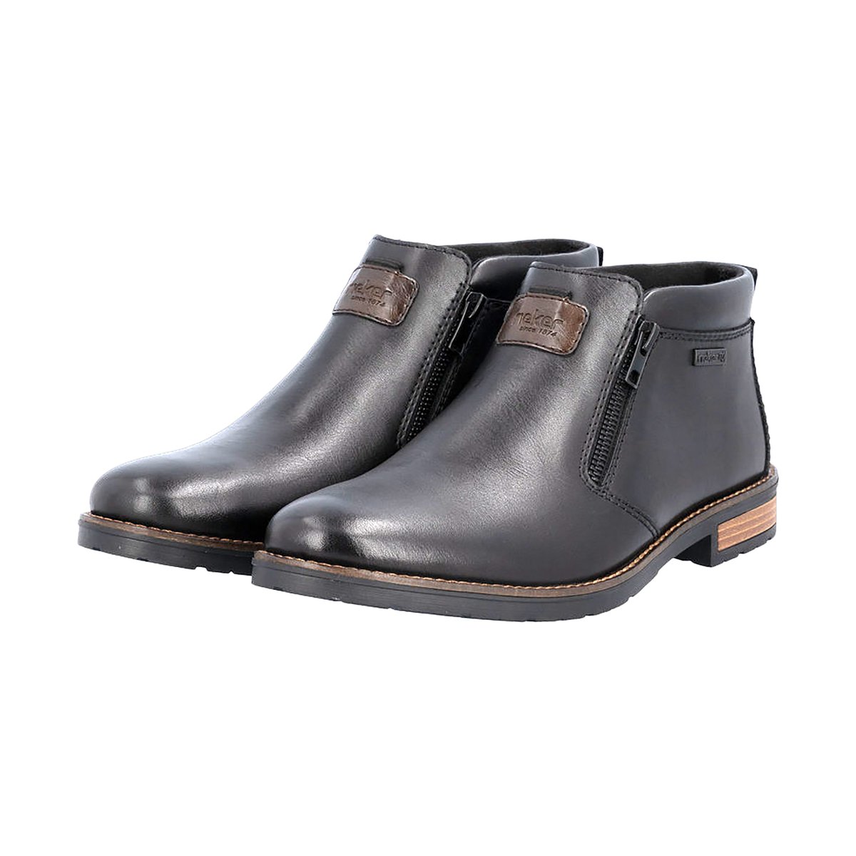 Bottine Cuir Rgd noir, RIEKER