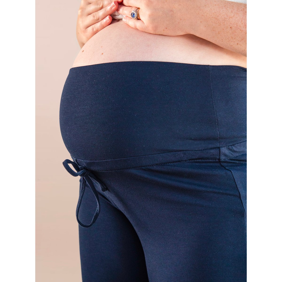 Pantalon de grossesse bootcut Pio marine, ENVIE DE FRAISE