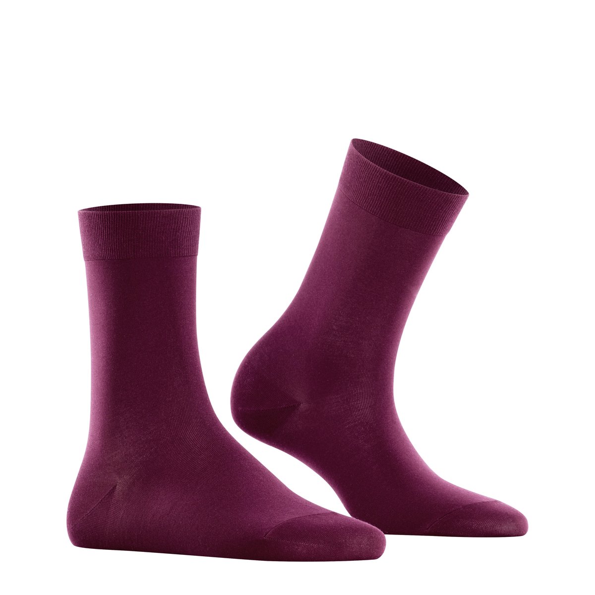 Chaussettes Cotton Touch bordeaux, FALKE