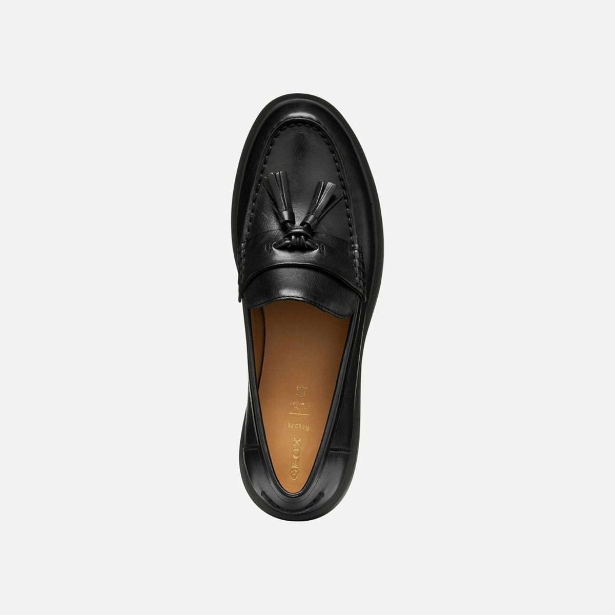 Mocassins D SPHERICA EC1 B noir, GEOX