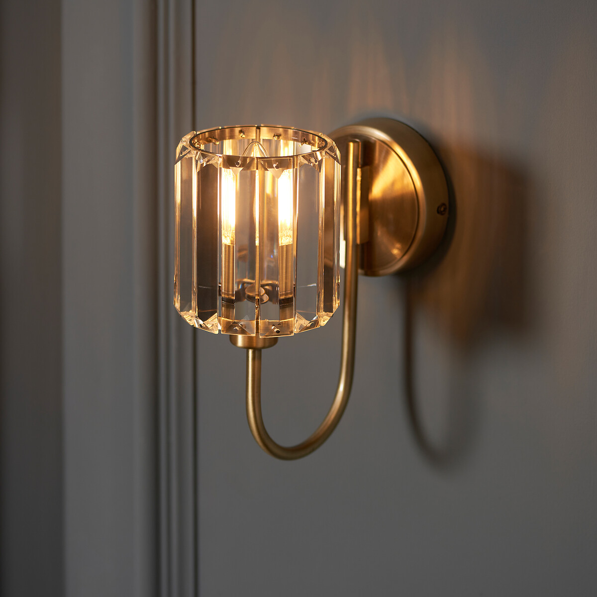 Berwyn 1-Light Wall Light aged brass, ÉDITÉ