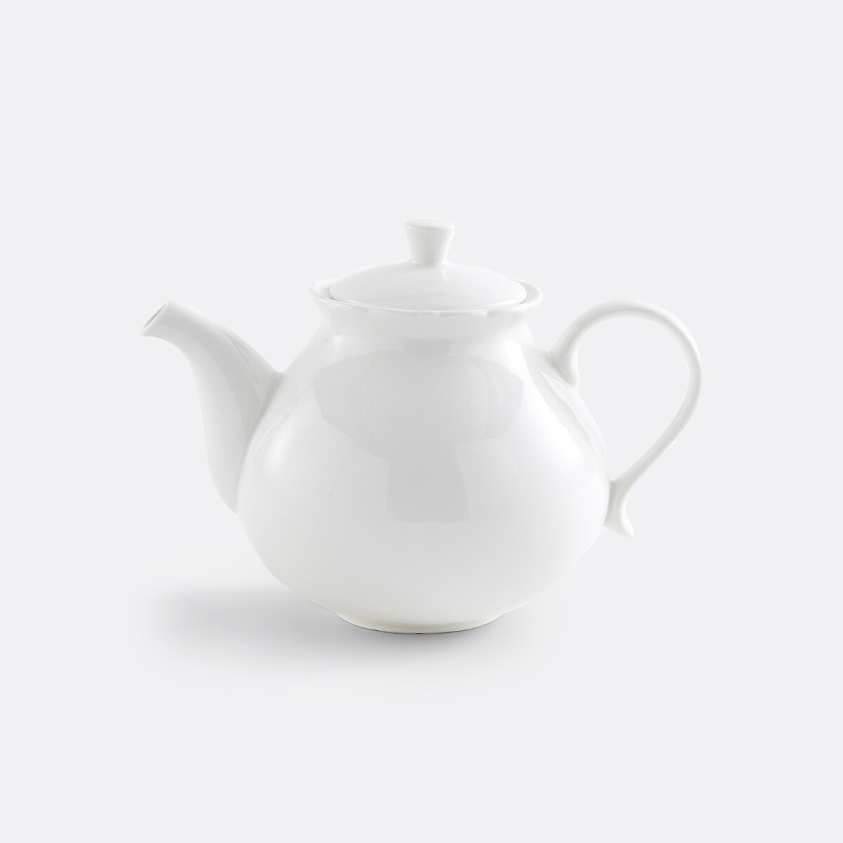 Theepot in porselein, Hirène wit, LA REDOUTE INTERIEURS