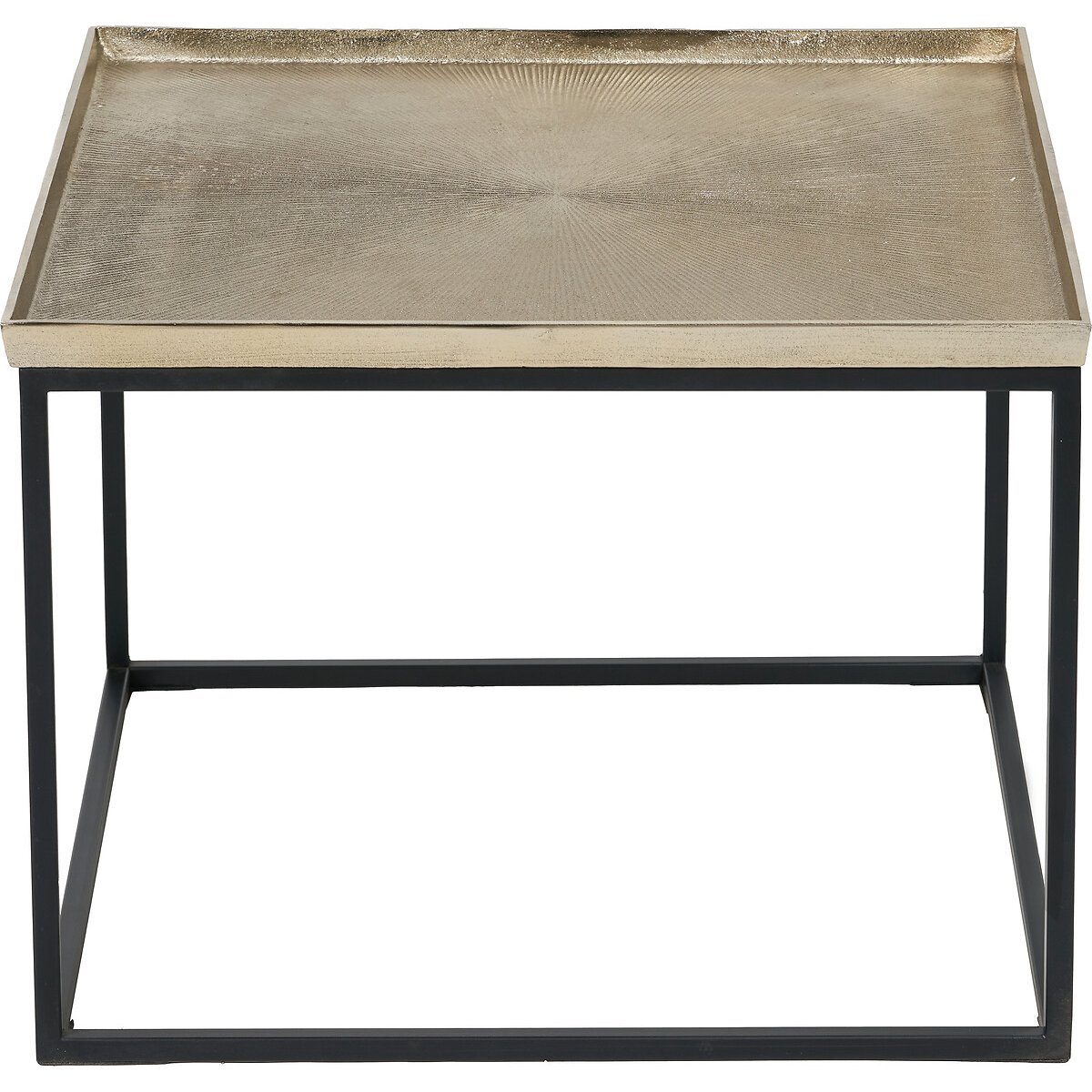 Florin Luxe Metal Coffee Table black/gold-coloured, ÉDITÉ