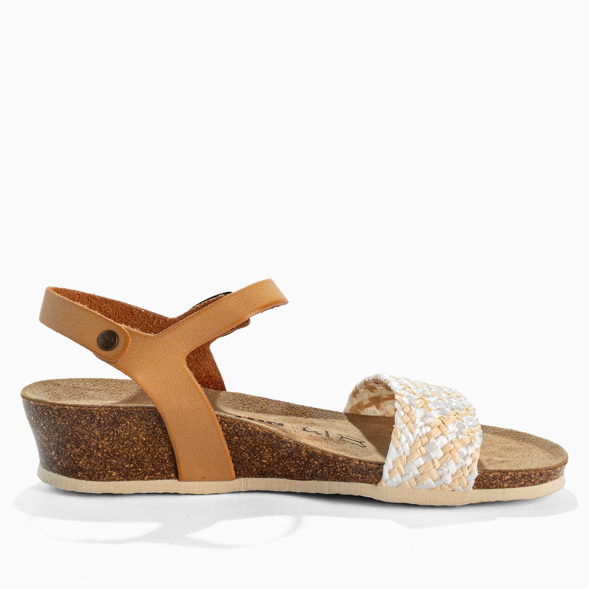 Sandales compensées LEGANES noisette, BAYTON