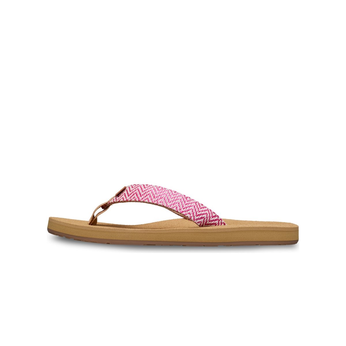 Sandales PORTO RAFFIA. rouge raspberry, ROXY