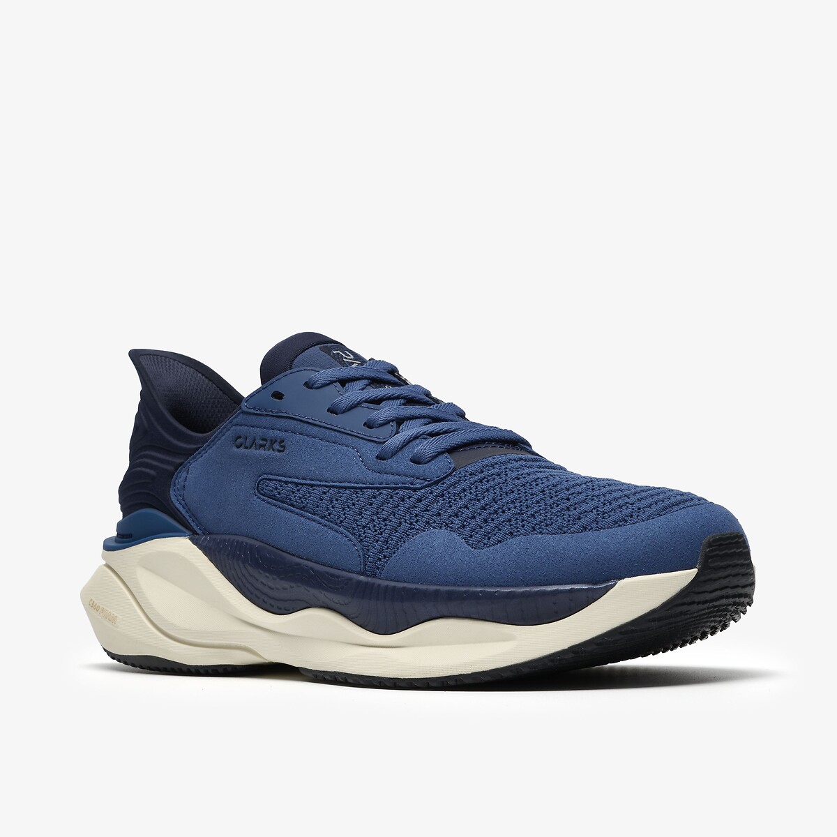 Clarks Pace sneakers blauw, CLARKS