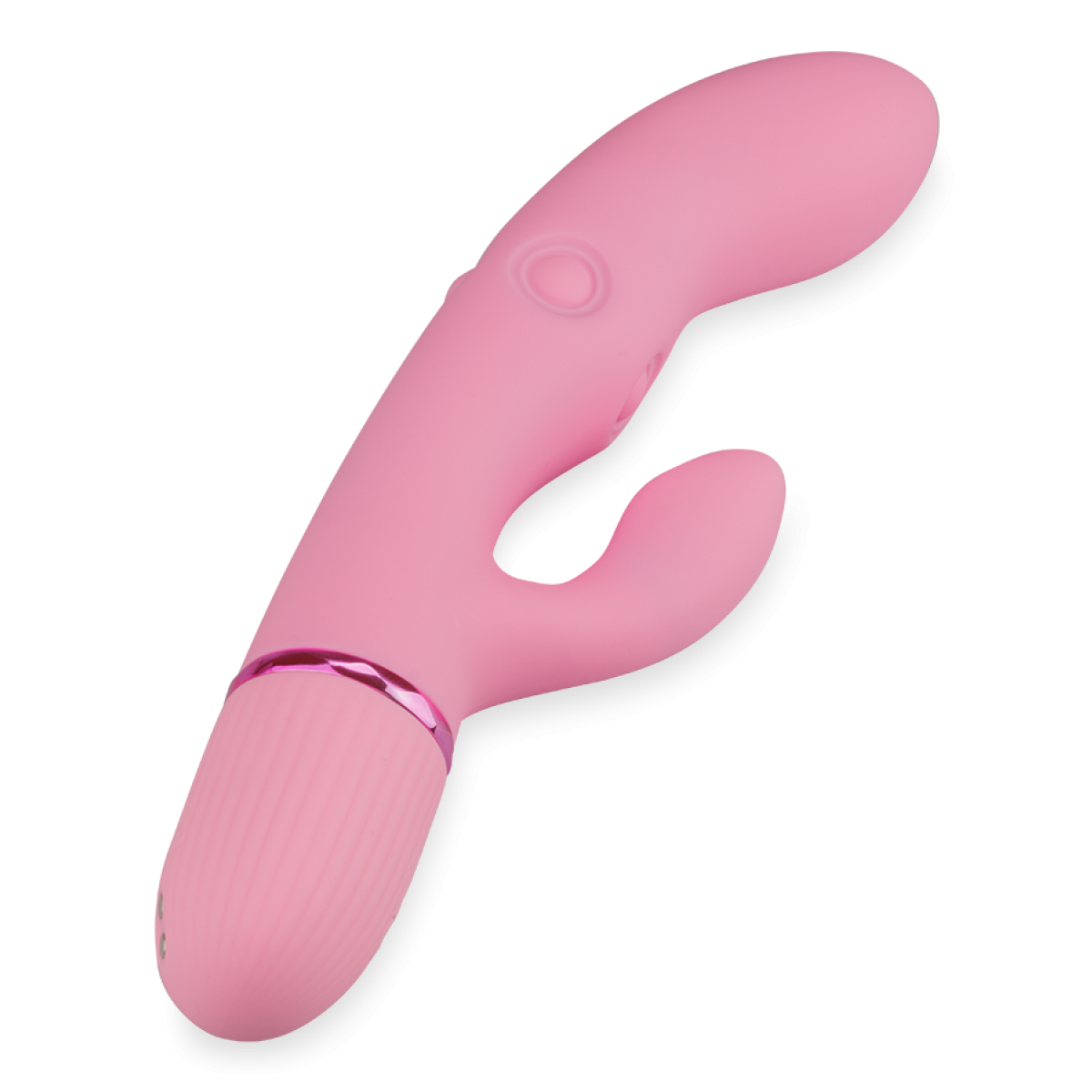 Vibromasseur puissant rabbit avec nodules massantes Savannah rose, LOVE AND VIBES