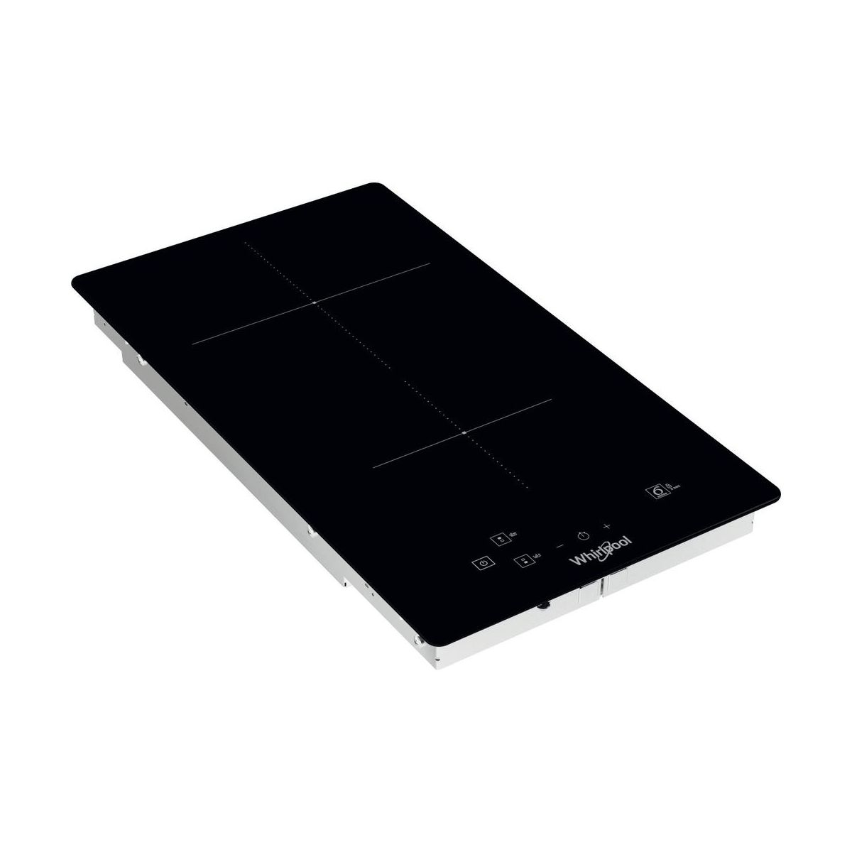 Domino induction WSQ0530NE couleur unique, WHIRLPOOL
