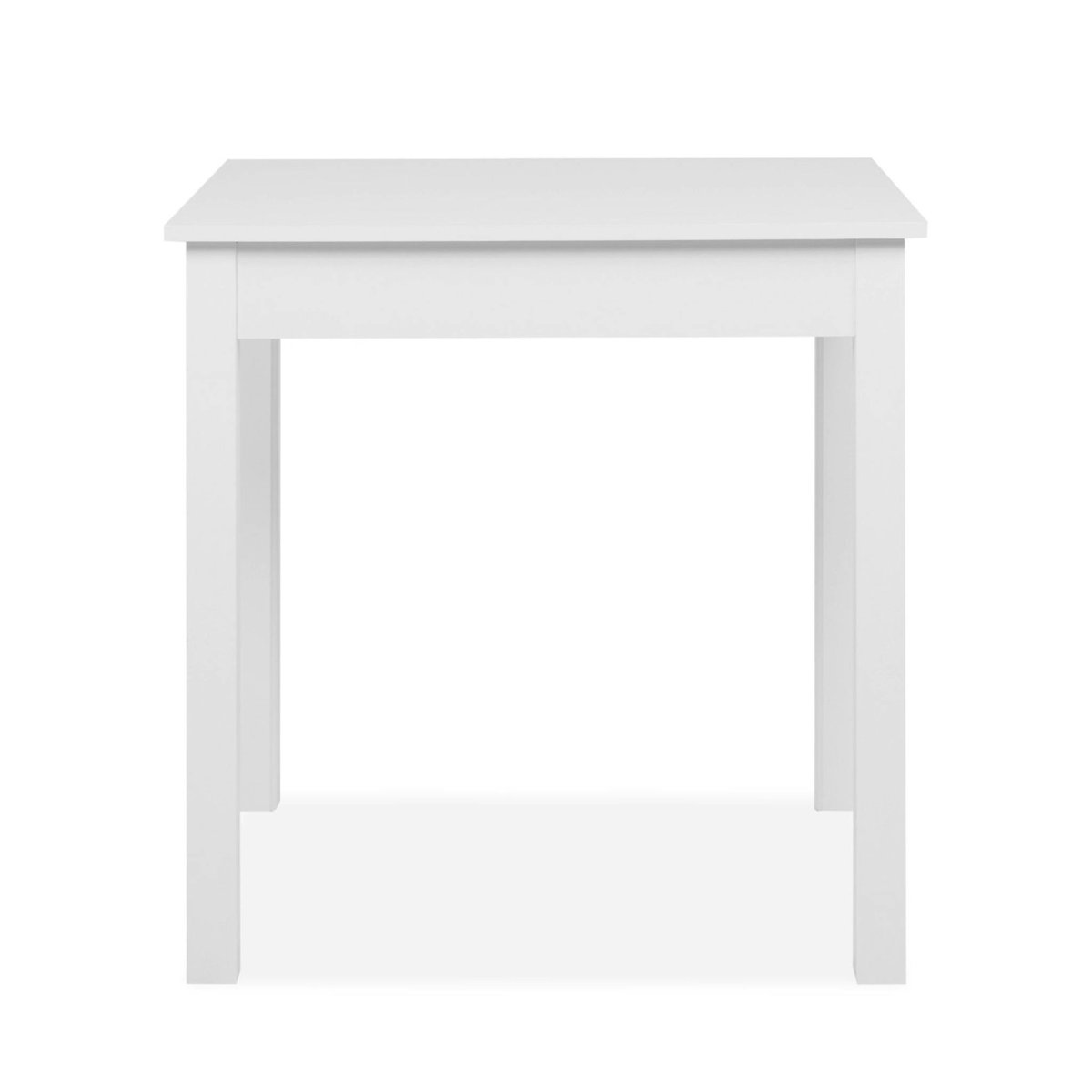 Table à manger 4 places style loft ALVA blanc, PIER IMPORT