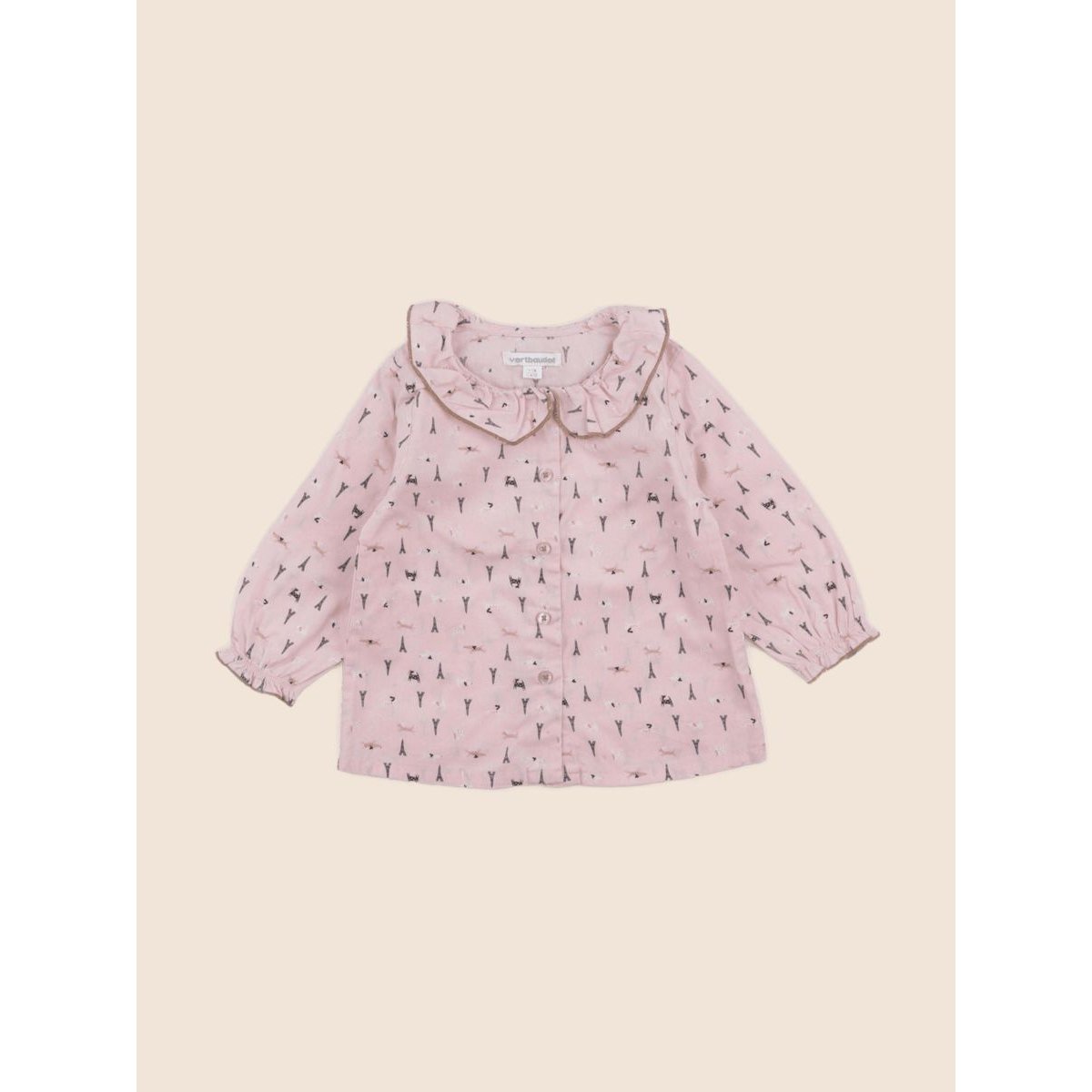 Blouse - Très bon état rose, VERTBAUDET