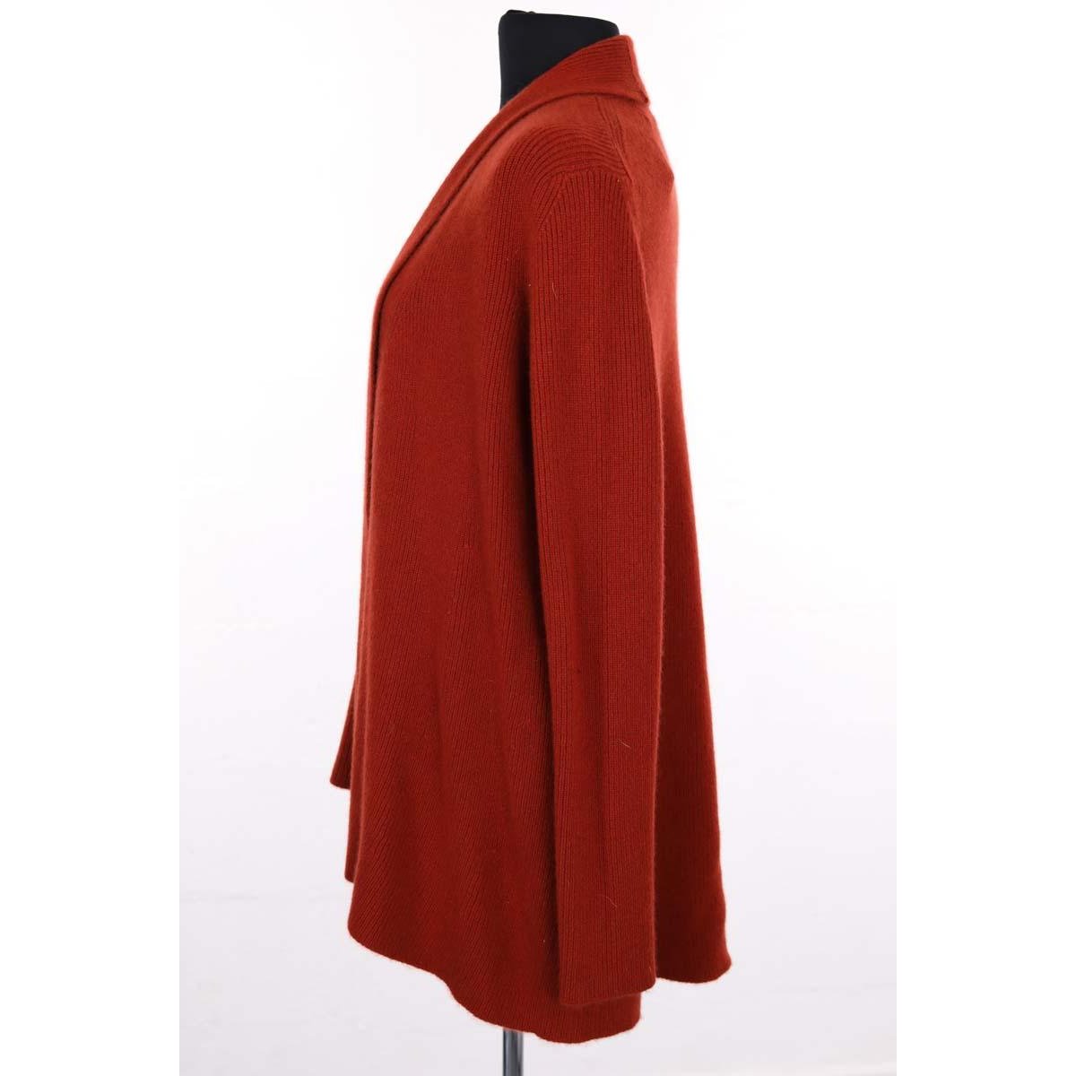 Cardigan - Très Bon État rouge, ERIC BOMPARD