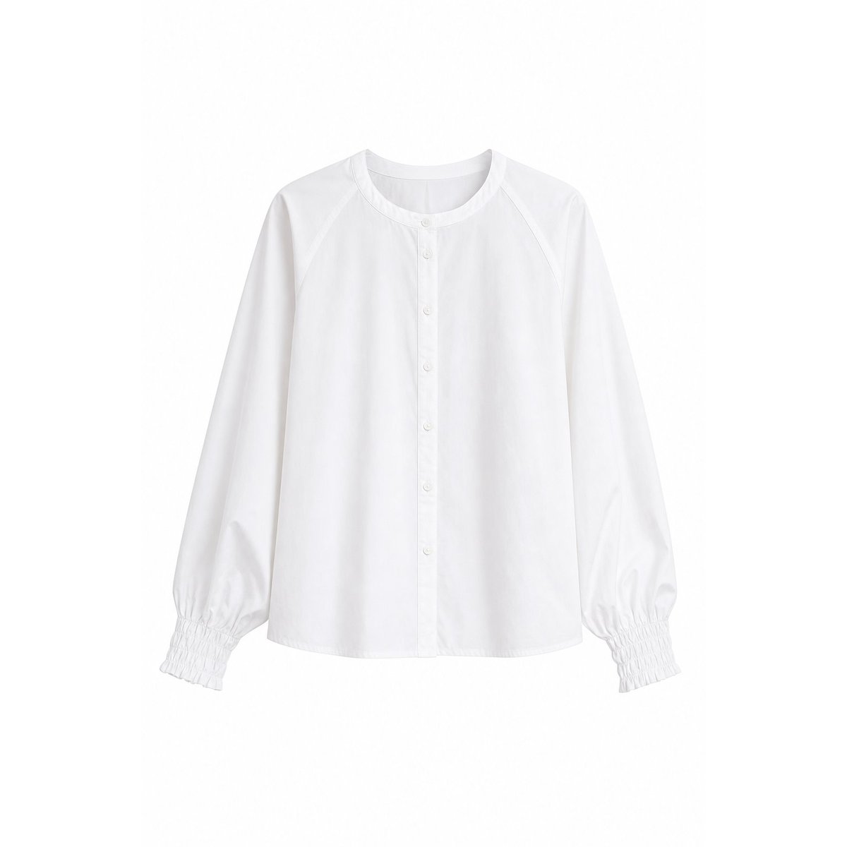 Blouse Beacon en coton BEACON blanc, FRNCH