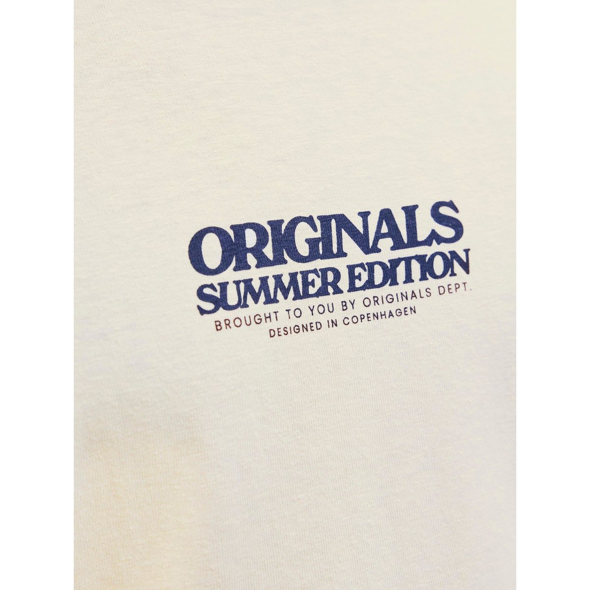 T-Shirt antique white, JACK & JONES