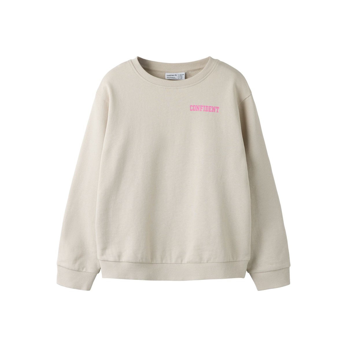 Sweat-Shirt chateau gray, NAME IT