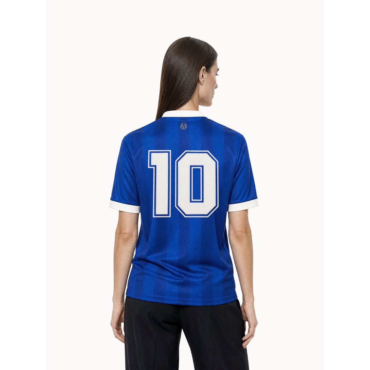 Maillot de foot relax Le Coq Sportif x Maradona LCS CUP bluing/bluing intense, LE COQ SPORTIF