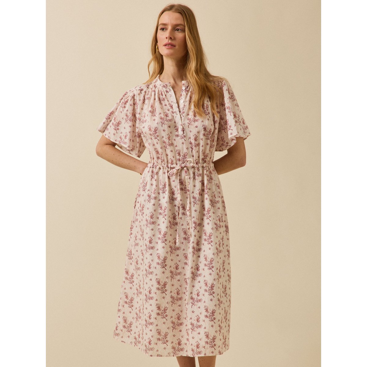 Robe imprimé Thelma coton biologique imprimé thelma, CYRILLUS