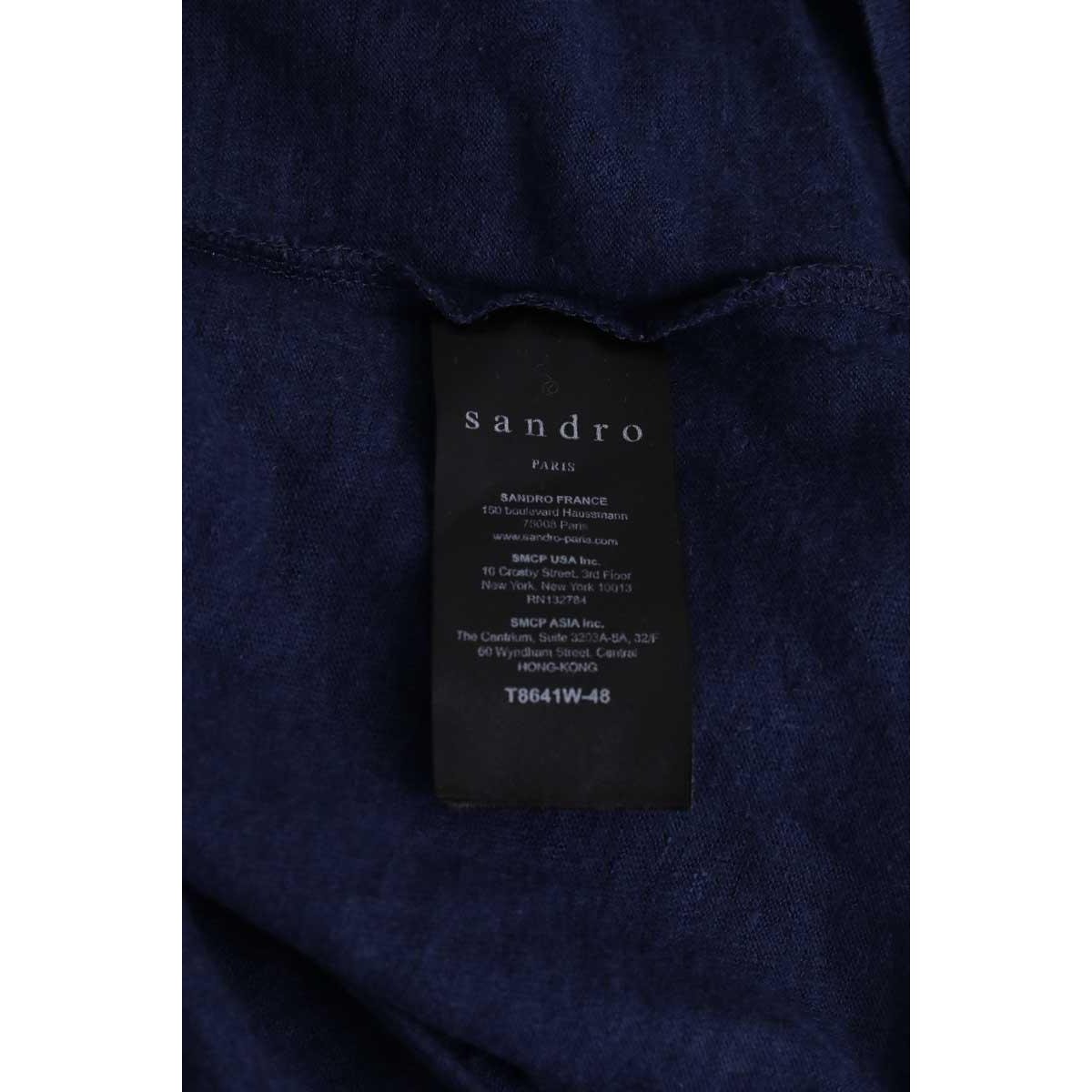 T-shirt - Très Bon État bleu, SANDRO