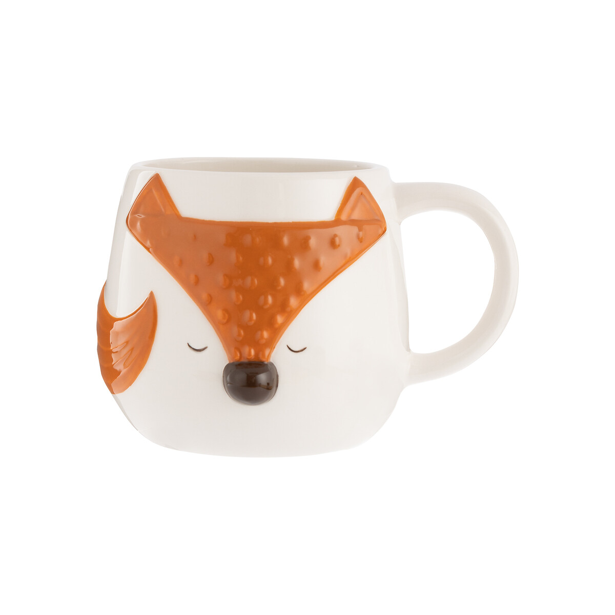 Woodland Fox Mug cream, PRICE & KENSINGTON