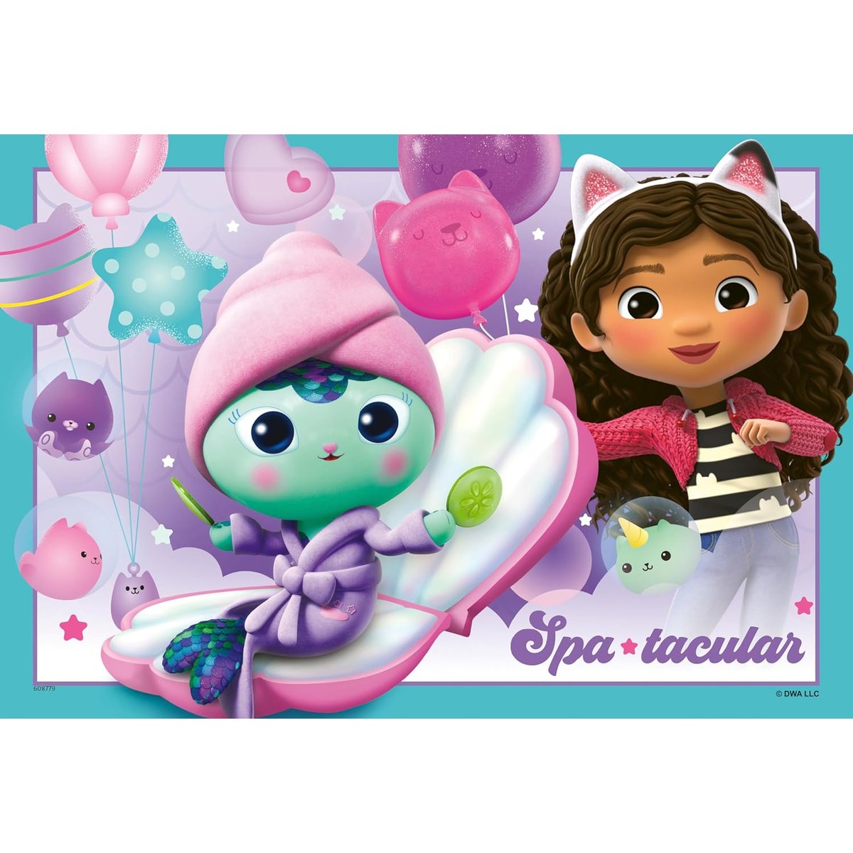 Puzzle Gabby soirée pyjama 2x12 pcs rose, RAVENSBURGER