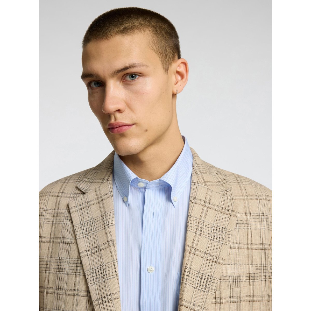Blazer À Simple Boutonnage sand, SELECTED