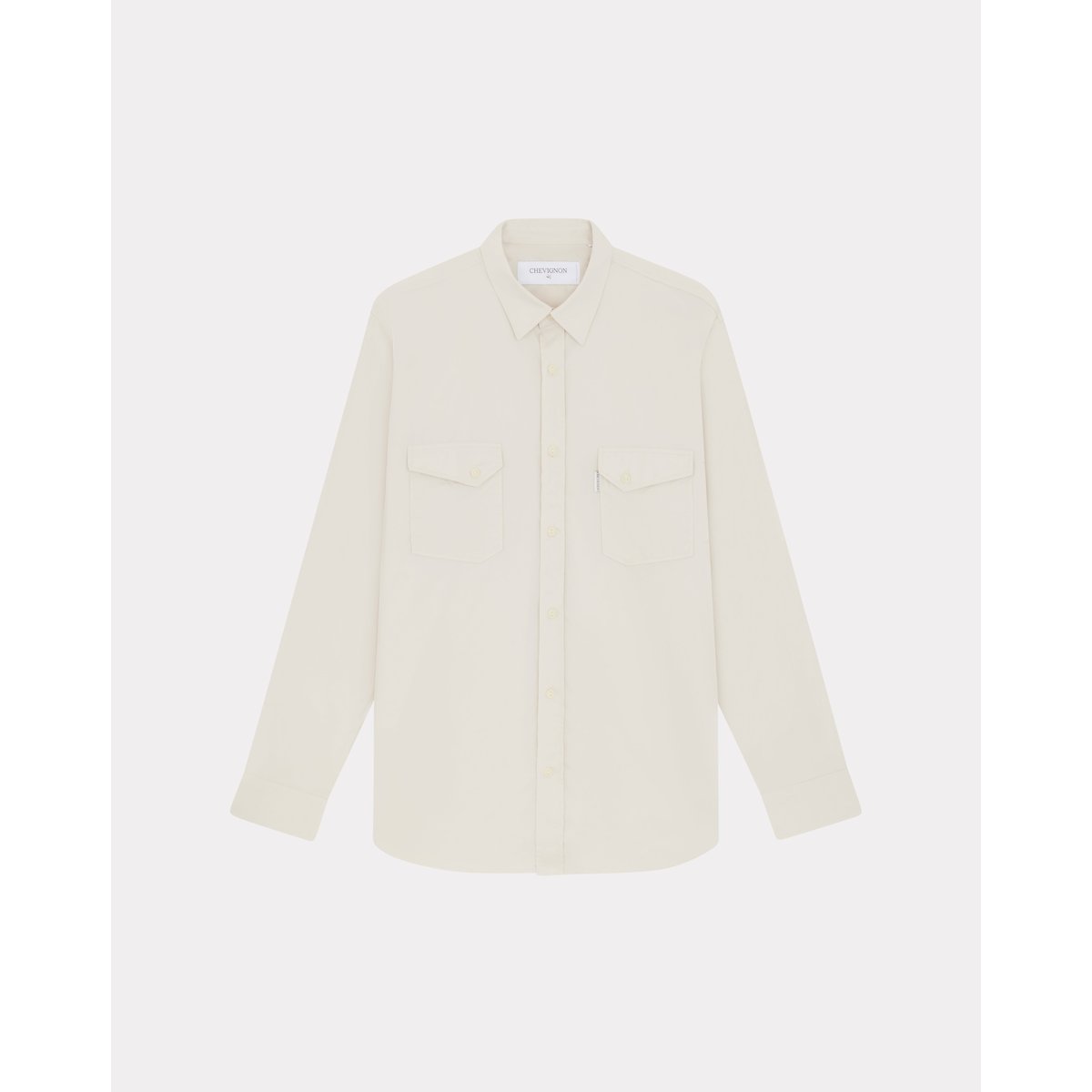 Chemise en coton MEXICO beige, CHEVIGNON