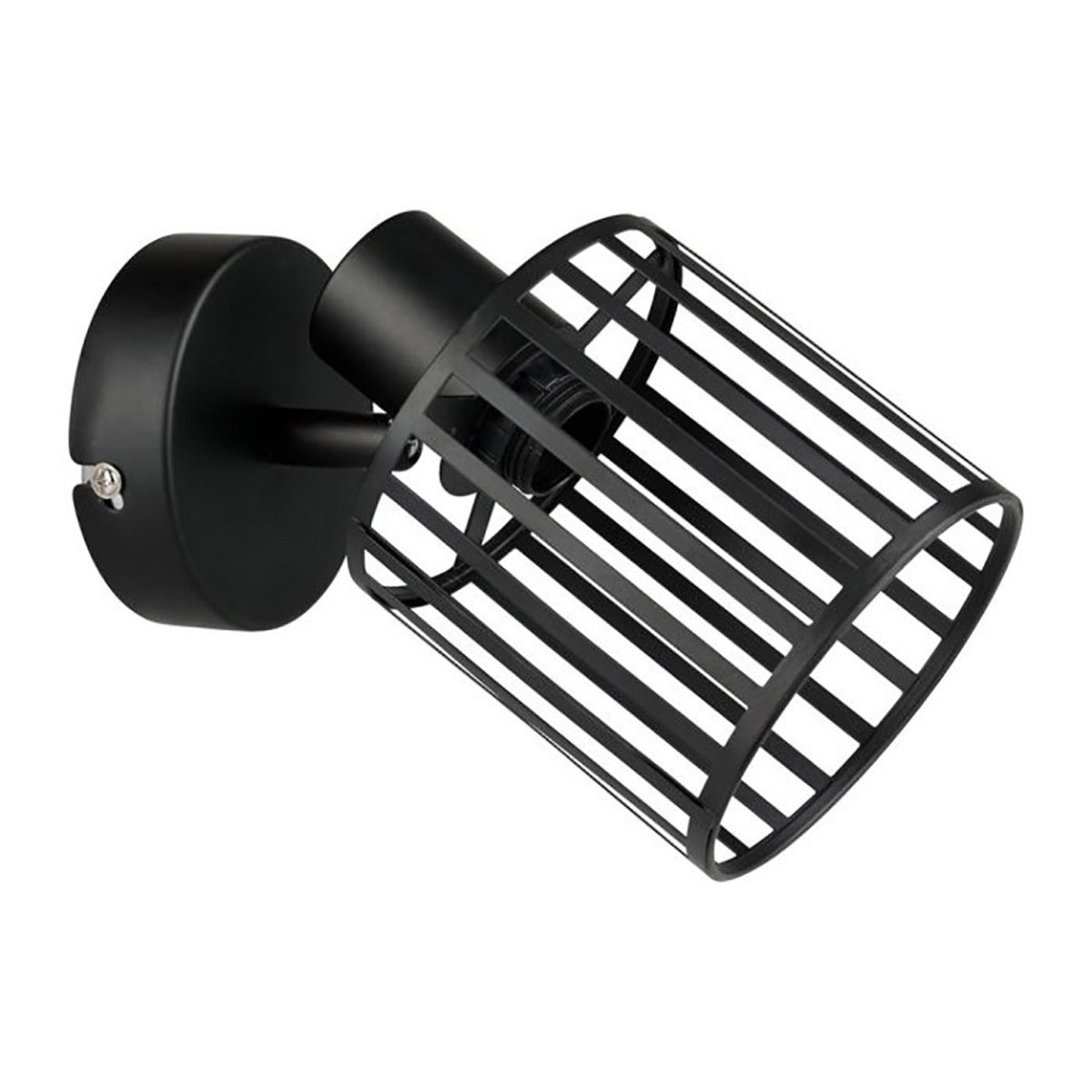 Applique Spot Métal Alma Noir noir, DECORATIE