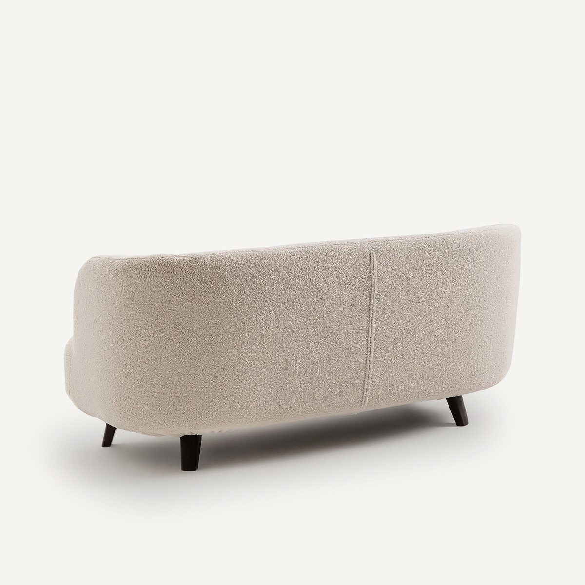 Canapé XS polyester, en bouclette, ROSEBURY craie, EMMANUEL GALLINA X AM.PM