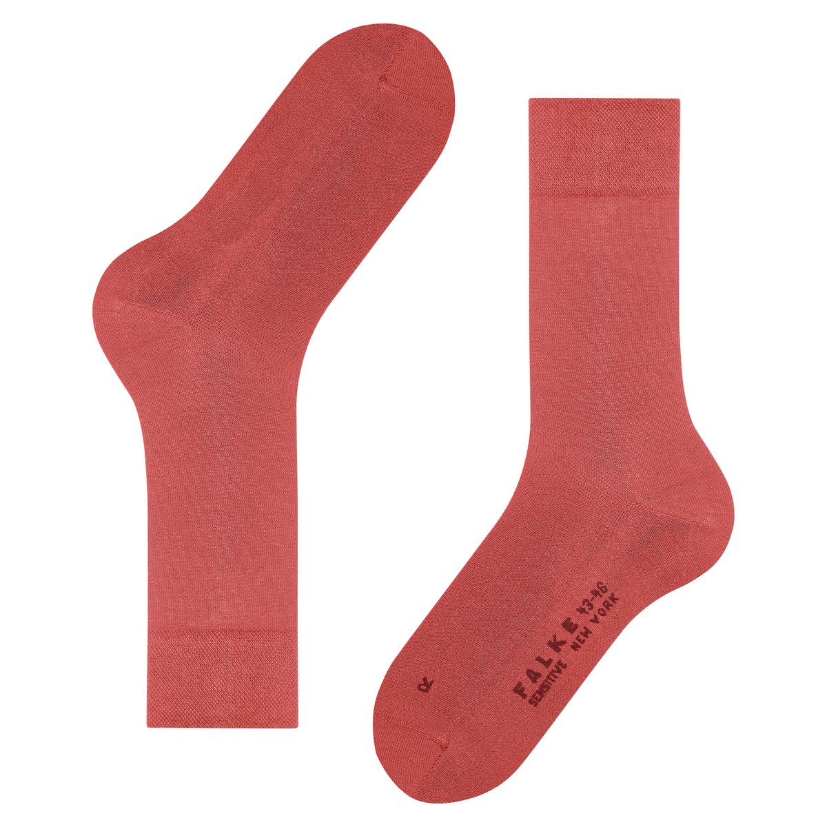 Chaussettes Sensitive New York rouge, FALKE