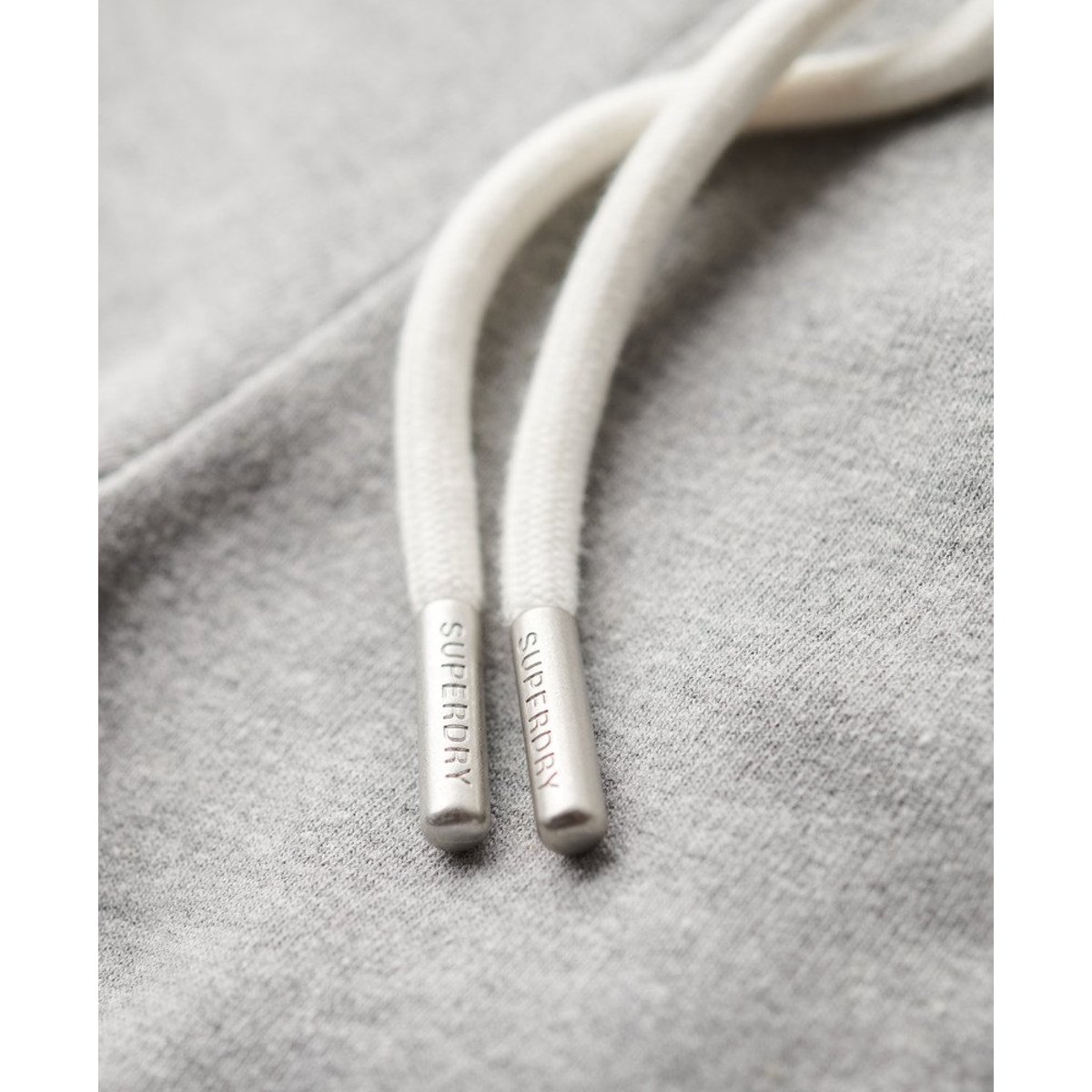 Pantalon de survêtement évasé à rayures Athletic Essentials gris chiné, SUPERDRY