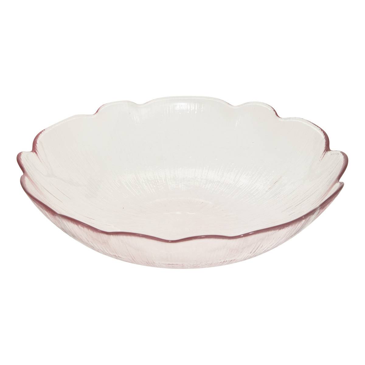 Saladier 26cm FLEUR DE ROSE rose, ATMOSPHERA