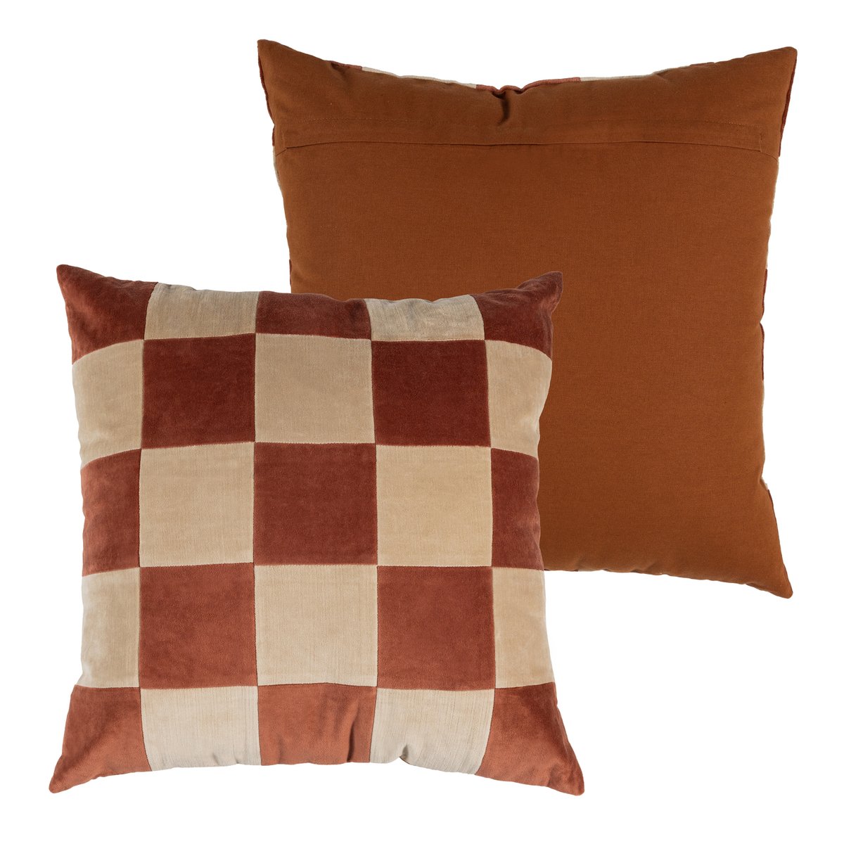 Coussins décoratifs en coton ZENA multicolore, WOOOD