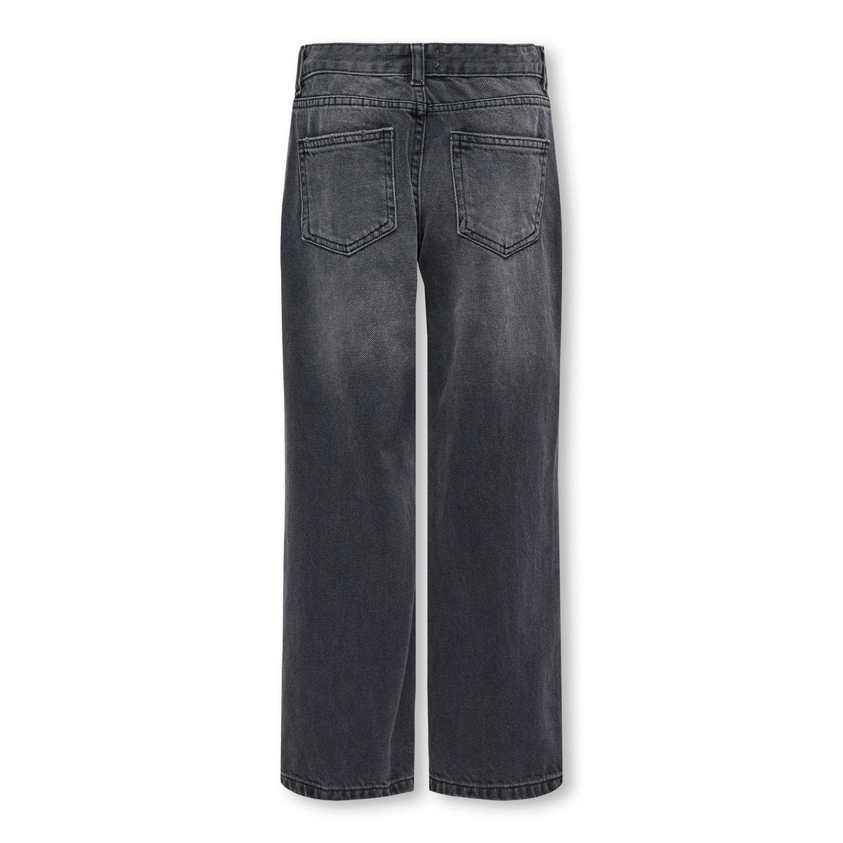 Jean À Jambe Large washed black, KIDS ONLY
