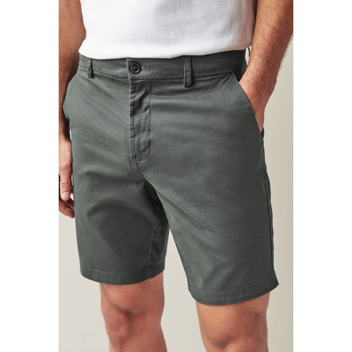 Shorts chino stretch coupe droite, lot de 4 multi-couleurs, NEXT